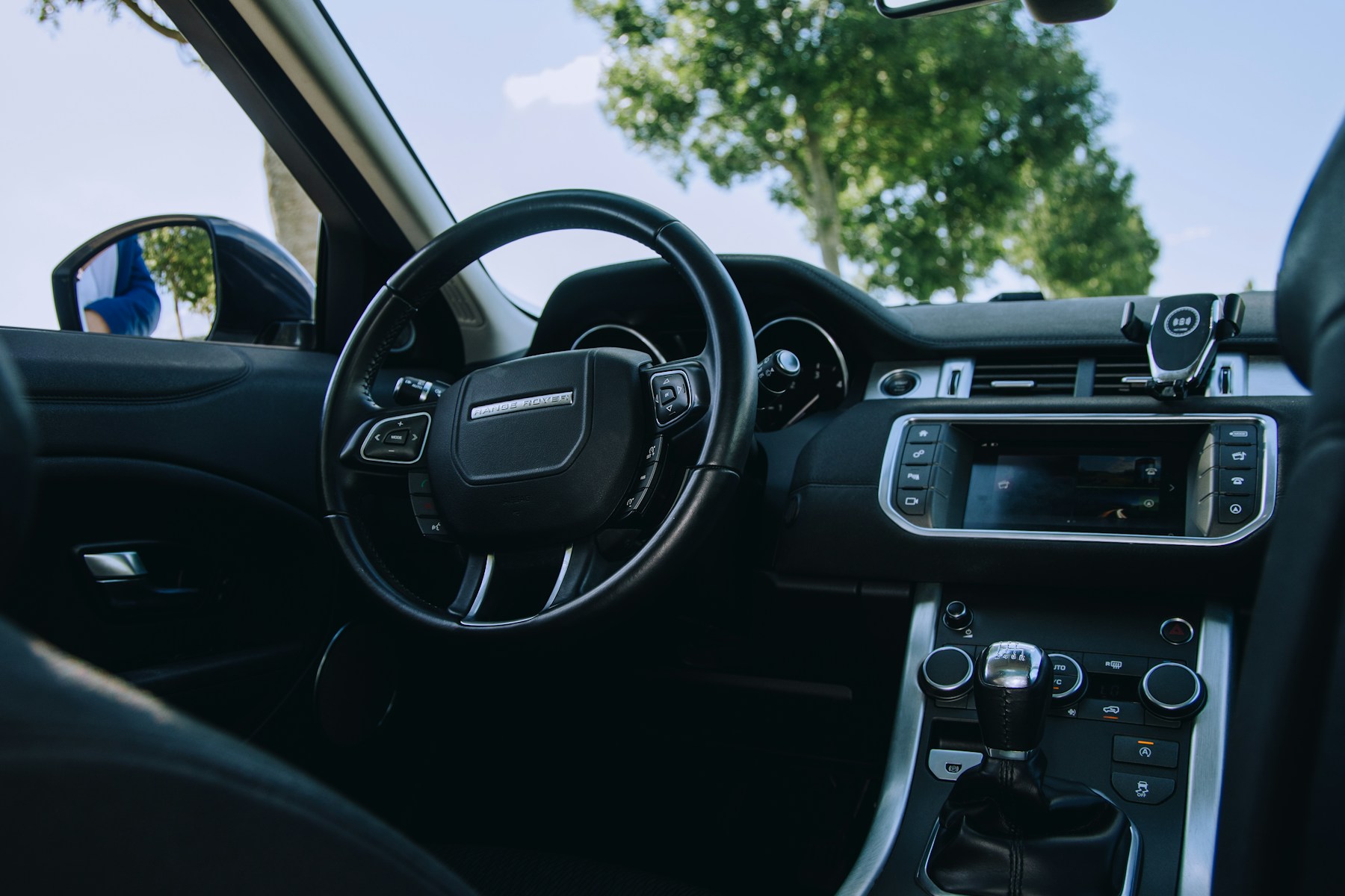 Licensed stock photo showing a freshly detailed vehicle exterior